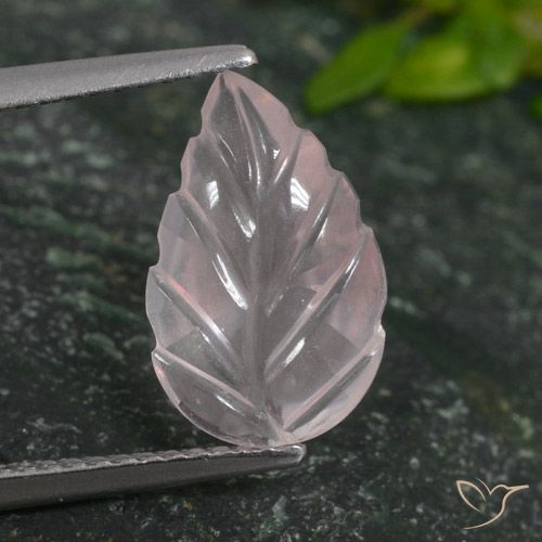 2.33ct Natural Rosa Flamingo Quartzo Rosa, Flor cortada, Transparente