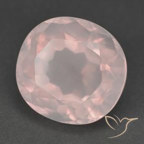Quartzo Rosa Luz rosa Natural 14.80ct, oval, Transparente