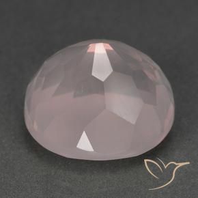 Quartzo Rosa Luz rosa Natural 14.80ct, oval, Transparente