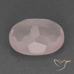 Quartzo Rosa Coral Rosa Natural 11.99ct, oval, Transparente