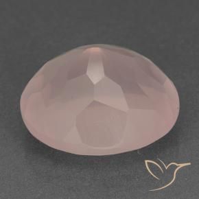 Quartzo Rosa Rosa Blush Natural 22.09ct, oval, Transparente