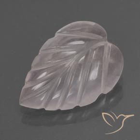 Quartzo Rosa Luz rosa Natural 2.34ct, Flor cortada, Transparente
