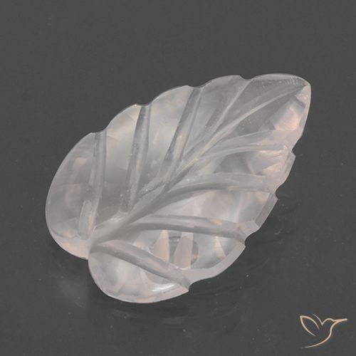2.96ct Natural Tom Rosa Rosa Quartzo Rosa, Flor cortada, Transparente