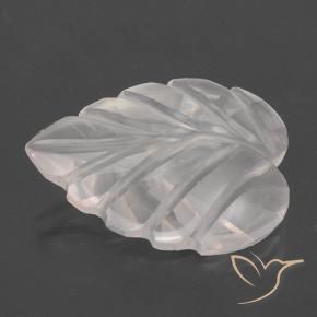 Quartzo Rosa Tom Rosa Rosa Natural 2.96ct, Flor cortada, Transparente