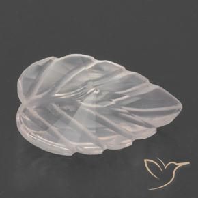 Quartzo Rosa Tom Rosa Rosa Natural 2.96ct, Flor cortada, Transparente