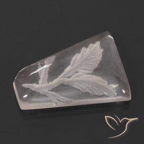 Quartzo Rosa Luz rosa Natural 9.71ct, Chique, Transparente