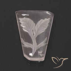 Quartzo Rosa Luz rosa Natural 9.71ct, Chique, Transparente