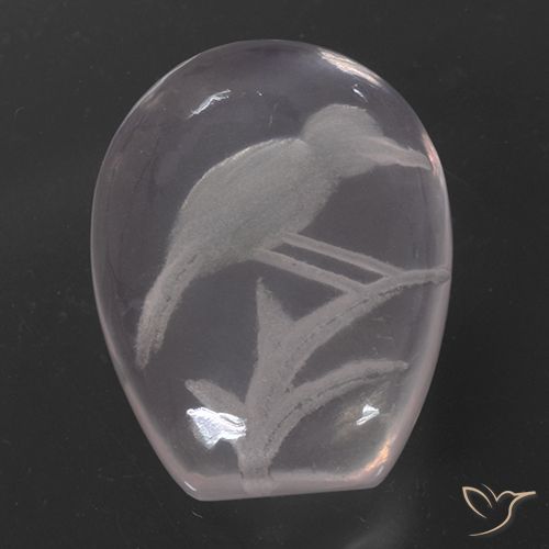 11.18ct Natural Rosa bem claro Quartzo Rosa, Chique, Transparente