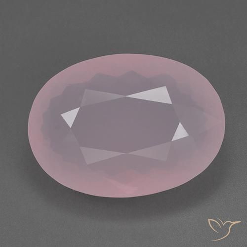 80.59ct Natural rosa rosa Quartzo Rosa, oval, Transparente