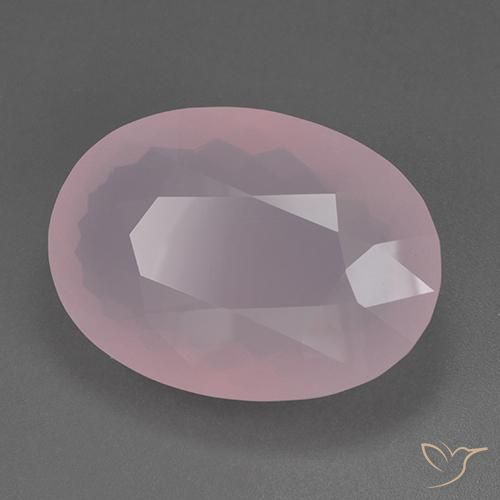 Quartzo Rosa rosa rosa Natural 80.59ct, oval, Transparente