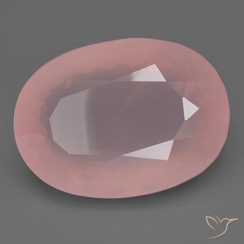 Quartzo Rosa rosa rosa Natural 108.80ct, oval, Transparente
