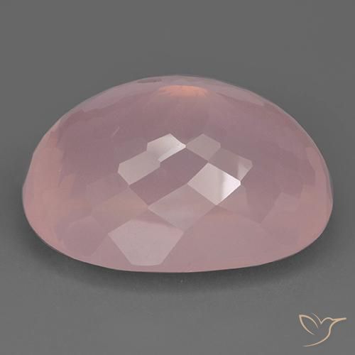 Quartzo Rosa rosa rosa Natural 108.80ct, oval, Transparente