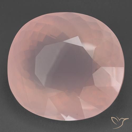 Quartzo Rosa Luz rosa Natural 112.68ct, oval, Transparente