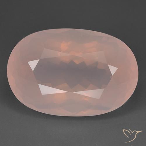 95.79ct Natural Rosa Blush Quartzo Rosa, oval, Transparente