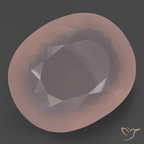 Quartzo Rosa rosa rosa Natural 243.58ct, oval, Transparente
