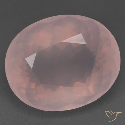51.41ct Natural rosa médio Quartzo Rosa, oval, Transparente
