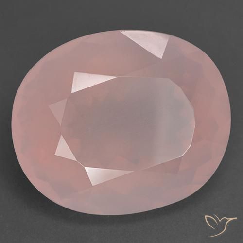 39.78ct Natural rosa médio Quartzo Rosa, oval, Transparente
