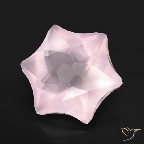 Quartzo Rosa Luz rosa Natural 9.17ct, Chique, Transparente