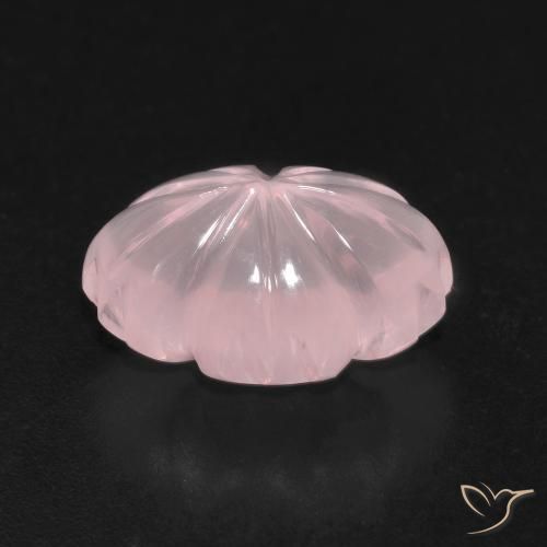 Quartzo Rosa Coral Rosa Natural 6.67ct, Chique, Transparente