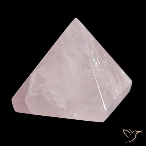 Quartzo Rosa Luz rosa Natural 87.65ct, Quadrado, Opaco