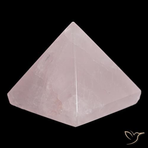 Quartzo Rosa Luz rosa Natural 87.65ct, Quadrado, Opaco