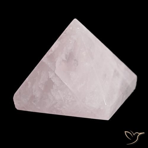 Quartzo Rosa Luz rosa Natural 87.42ct, Quadrado, Opaco