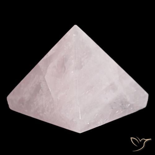 Quartzo Rosa Luz rosa Natural 87.42ct, Quadrado, Opaco