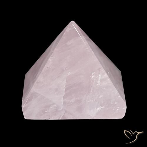 71.96ct Rosa Pêssego Claro Quartzo Rosa Pedras Preciosas, Quadrado, Opaco