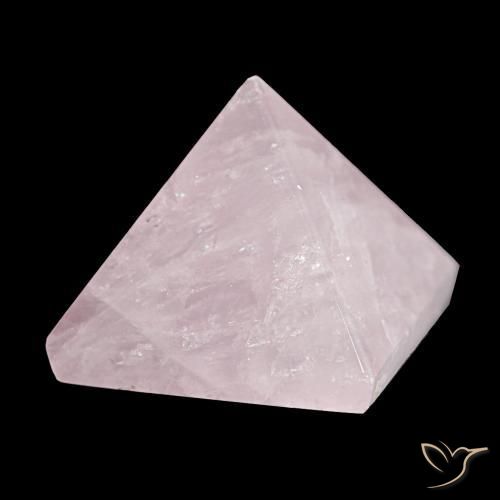 Quartzo Rosa Rosa Pêssego Claro Natural 71.96ct, Quadrado, Opaco