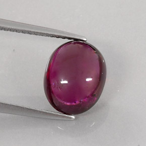 Turmalina rubelita vermelho natural 4,65ct, transparente, transparente/translúcido