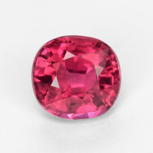 Turmalina Rubelita Rosa Avermelhado Profundo Natural 0.78ct, Corte Oval, VVS-VS