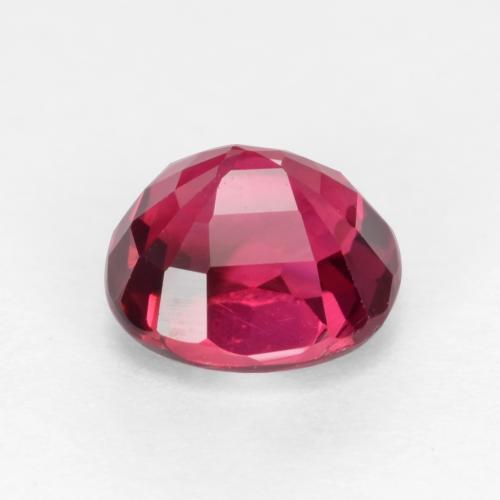 Turmalina Rubelita Rosa Avermelhado Profundo Natural 0.78ct, Corte Oval, VVS-VS