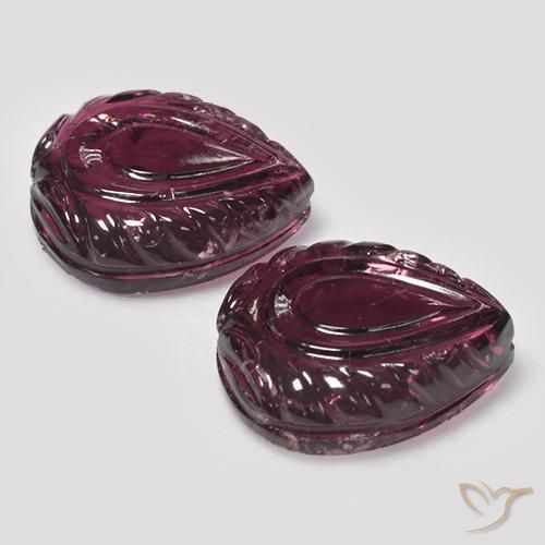 Pedras preciosas de Turmalina Rubelita framboesa vermelha natural de 17.16 ct, Chique, Translúcido