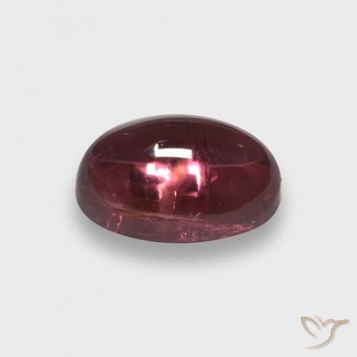 Turmalina Rubelita framboesa vermelha Natural 2.28ct, oval, Translúcido