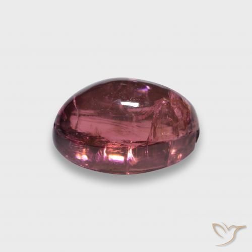 Turmalina Rubelita framboesa vermelha Natural 3.23ct, oval, Translúcido