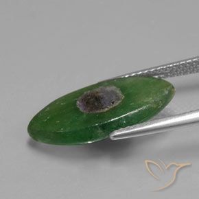 Ruby em Fuchsite Multicolorido Natural 5.00ct, Marquesa, Translúcido