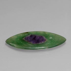 Ruby em Fuchsite Bicolor Natural 6.65ct, Marquesa, Transparente