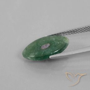 Ruby em Fuchsite Multicolorido Natural 2.99ct, Marquesa, Translúcido