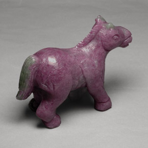 Rubi-Zoisite Multicolorido Natural 246.79ct, Chique, Opaco