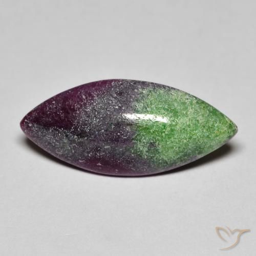 Rubi-Zoisite Multicolorido Natural 8.60ct, Marquesa, Opaco