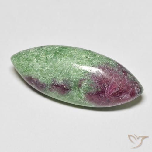Rubi-Zoisite Multicolorido Natural 11.91ct, Marquesa, Opaco