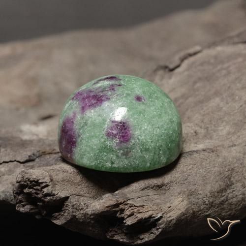 Rubi-Zoisite Multicolorido Natural 26.08ct, Redondo, Opaco