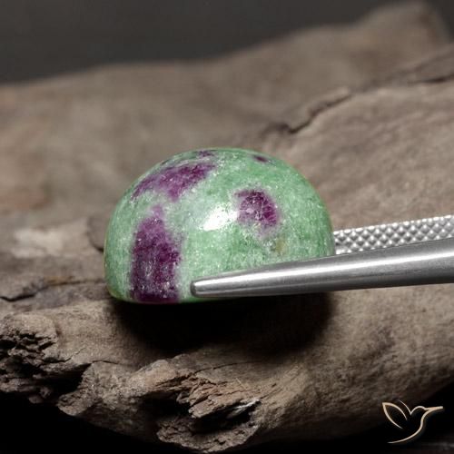 Rubi-Zoisite Multicolorido Natural 26.08ct, Redondo, Opaco