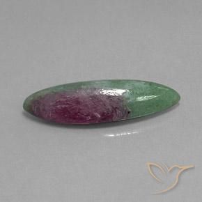 Rubi-Zoisite Multicolorido Natural 6.03ct, Marquesa, Opaco
