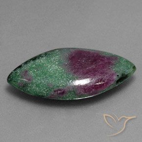 Rubi-Zoisite Multicolorido Natural 10.57ct, Marquesa, Opaco