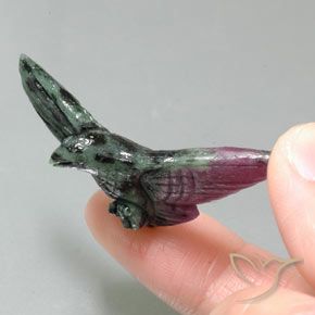 Rubi-Zoisite Multicolorido Natural 38.10ct, Chique, Opaco