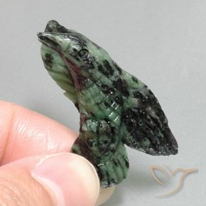 30.28ct Natural Multicolorido Rubi-Zoisite, Chique, Opaco