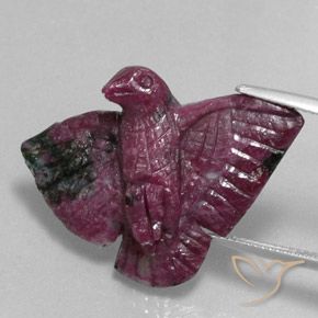 29.19ct Natural Boysenberry Roxo Rubi-Zoisite, Chique, Opaco