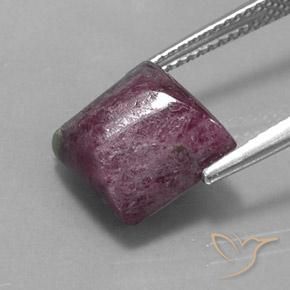 Rubi-Zoisite Multicolorido Natural 8.08ct, Quadrado, Opaco