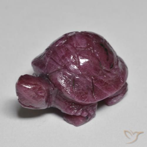 Rubi-Zoisite framboesa vermelha Natural 34.67ct, Chique, Opaco